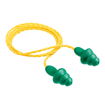 Protetor Auricular Plug Reutilizável Elastômero Verde Cordão Poliester 16DB 1290 Hb004458426 3M