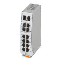 Switch 10/100 Mbps Ethernet 12 Portas RJ45 FLSWITCH1012NT2SFP Phoenix Contact