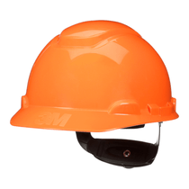 Capacete Aba Frontal Laranja Catraca Com Jugular Securefit H-700 Hb004726723 3M