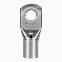 Terminal Compressão Tubular Longo 10Mm2 1 Furo 6mm Cobre Estanhado TM10L Intelli