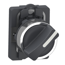 Comutador Seletora Knob Curto 2 Posições Fixas Preta 22Mm 1Na Harmony Xa2 Xa2Ad21 Schneider