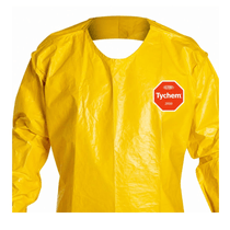 Avental Barbeiro Tychem Amarelo Sem Emenda Tamanho Único Sem Logo QC278BYL000012LA DuPont
