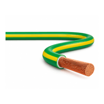 Cabo Flexível 750V 70G Pvc 6MM2 Amarela/Verde Superastic Flex Prysmian