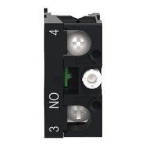Bloco Contato Preto 1NA 240V Harmony ZA2EE101 Schneider