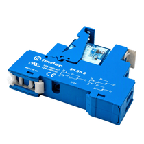 Relé Interface 24VCC 2 Contatos Reversíveis 8A LED Verde Série 49 495270240050SPA Finder