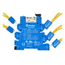 Relé Interface 24 VCA/VCC 6 A com Led 1 Reversível 391100240060 Finder
