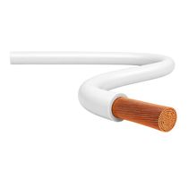 Cabo Flexível 750V 70G Pvc 0,75MM2 Branca Cabos Nbr