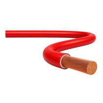 Cabo Flexível 750V 70G Pvc 1MM2 Vermelha Cabos Nbr