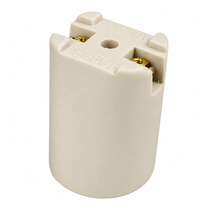 Soquete Encaixe Lâmpada Simples Porcelana E27 4001 Foxlux