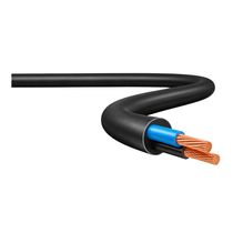 Cabo PP 500V 70G PVC 2X0,75MM2 Preto NTFLEXPP500V2X0,75PT Cabos Nbr