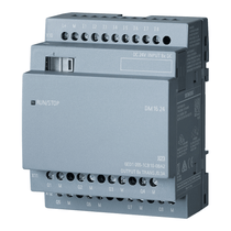 Módulo CLP Expansão 8 Entradas / 8 Saidas 24 Vcc LOGO 8 6ED10551CB100BA2 Siemens