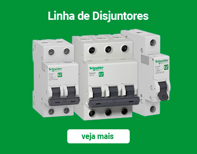 Linha de Disjuntores Schneider em oferta
